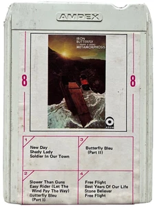 Iron Butterfly Metamorphosis 1970 Pinera Rhino Track Cartridge M8339 WORKING - Bild 1 von 4