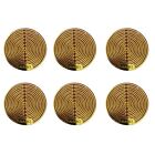 3X(6Pcs Round Mobile Phone 5G Wi-Fi EMF Sticker for Cellphone Laptops Tablets,Go