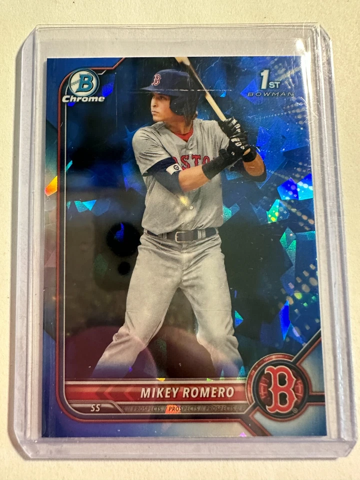K112,161 - 2022 Bowman Chrome Draft Sapphire #BDC42 Mikey Romero - Image 1 of 1