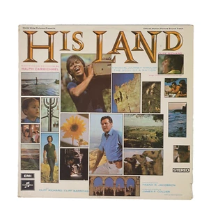 Cliff Richard, Ralph Carmichael - His Land 33 RPM Vinyl LP Record, 1970, Pop - Picture 1 of 8