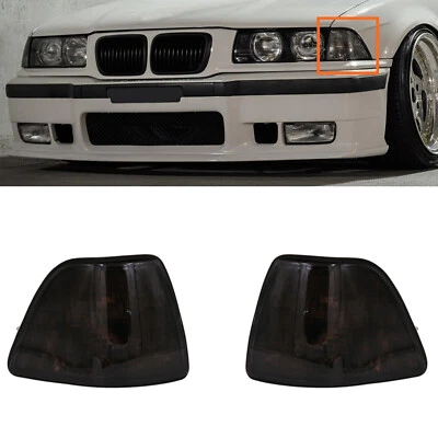 2x Luces de esquina Euro Humo para BMW E36 Serie 3 318ti/328i/318i 4 puertas Sedán 92-99 Foto 1 de 4