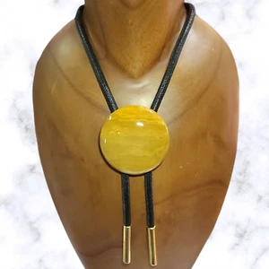 Jasper Bolo Tie - Unisex Necklace - Western Cowboy - Picture 1 of 5