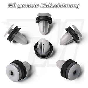 10x Tür Verkleidung Befestigung Clips + Dichtung für Land Rover | LR013135 - Picture 1 of 1