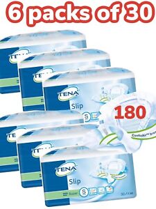 CASE SAVER PACK OF 6 TENA SUPER SMALL 180 SLIPS INCONTINENCE AIDS PANTS 711130