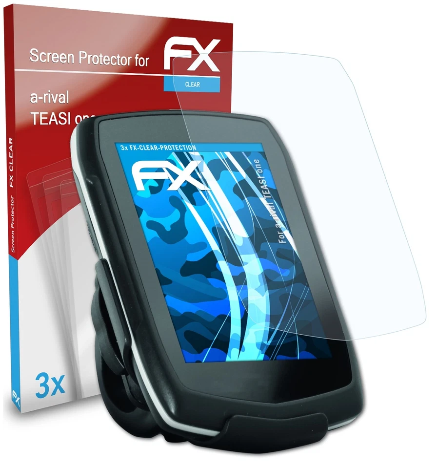 atFoliX 3x Película Protectora para a-rival TEASI one transparente - Imagen 1 de 4
