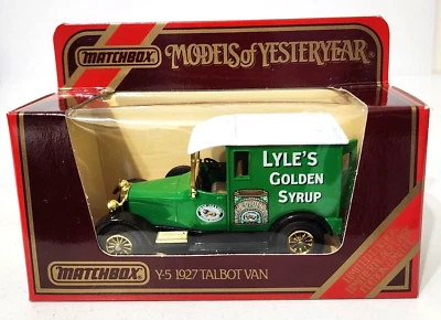 Matchbox Models of Yesteryear Y-5 1927 Talbot Van Rose's Lyle's (Vintage New) - Image 1 of 3