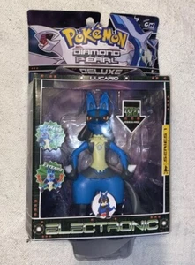 Pokemon Diamond and Pearl Electronic Deluxe Lucario Figure - Picture 1 of 12