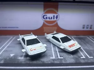 Vintage 1977 Corgi Juniors James Bond 007 Lotus Esprit Great Britain Set Of 2 - Picture 1 of 7