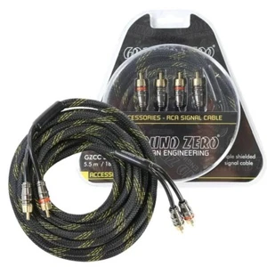 Ground Zero GZCC 3.0X-TP Cavi RCA 3 mt High Quality Cavo rca auto alta qualita - Foto 1 di 1