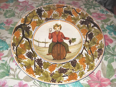 Piatto ceramiche FAENZA firmato BENINI, misura cm.36 di diametro (OPERA 2) - Immagine 1 di 4