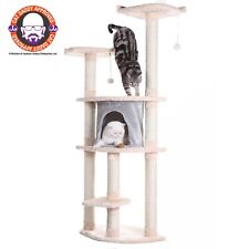 Armarkat Classic real wood Cat Tree Model A6401, Blanched Almond