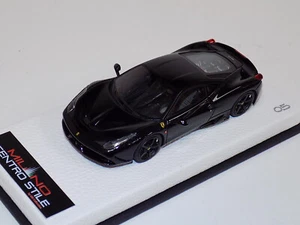 1/43 MR Ferrari 458 Speciale Gloss Black con ruedas negras Lmtd 6 uds. C9 - Imagen 1 de 7