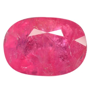2.21 Ct. Unheated Lustrous Red Natural Ruby WITH GLC CERTIFY - Picture 1 of 1
