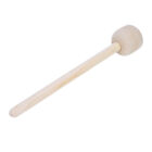 Durable Bass Drum Mallet Stick With Wool Felt Head Percussion Marching Band Eom