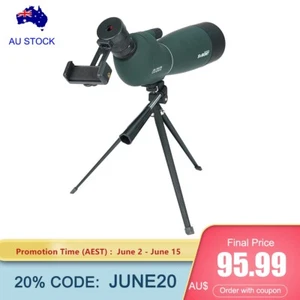 SVBONY SV28PLUS 25-75x70mm Spotting Scope + Phone Adapter for Target Shooting - Picture 1 of 14