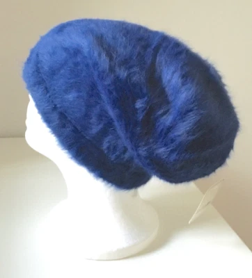 San Diego Hat Co. Gorro Peludo Mujer O/S Azul Cobalto 55% Angora Calentador Gorra Foto 1 de 4