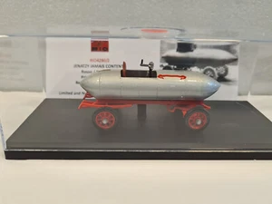 JENATZY JAMAIS CONTENTE 1899 auto elettrica-Record velocita' 1/43 RIO4280/2 - Foto 1 di 3