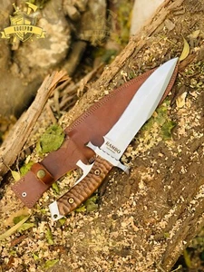 Last Blood Replica Rambo V "HEARTSTOPPER" Replica Knife D2 Steel With Sheath - Picture 1 of 5