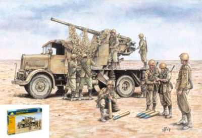 KIT MODELLINO MILITARE ITALERI AUTOCANNONE R 03 W/90 MODELLISMO SCALA 1/72 - Immagine 1 di 4