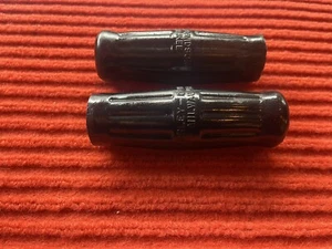 Harley Davidson Motorcycle Grips Black Harley Davidson Milwaukee Fox Grips - Foto 1 di 7