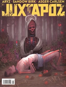 Juxtapoz 144 Ariz Chloe Early Sandow Birk Asger Carlsen Bob Recine - Picture 1 of 1