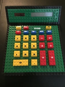 Rare Vintage Lego TYCO Calculator Solar Powered 1990 WORKING! - Picture 1 of 4