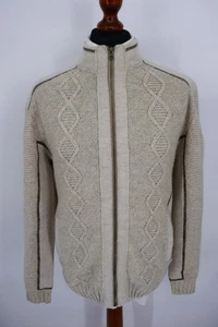 Alpin de Luxe Trachten Weste Gr.S Schurwolle Polyacryl Flachs Grau Top Zustand - Bild 1 von 10