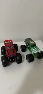 Hot wheels Monster Trucks Extra Large Scale 1:24 Rare Limited Editions Spiderman - Picture 1 of 6