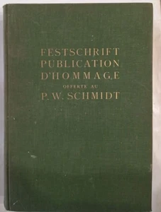 Publication d'hommage offerte au P.W.Schmidt | Collectif | Bon état - Picture 1 of 3
