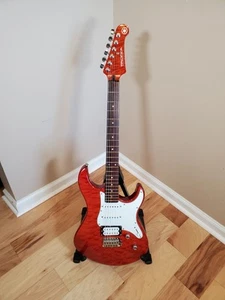 Yamaha Pacifica PAC212VQM Quilted Maple Top Electric Guitar - Includes Gig Bag - Picture 1 of 21