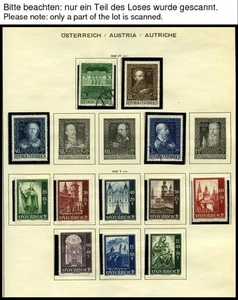 Slg. *,o, **, 1945-68, Slg. auf Schaubek-Seiten noch guten Werten und - Bild 1 von 6