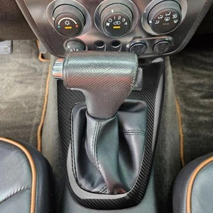 Gear Shift Panel Cover Trim Carbon Fiber Scratch for 2007-2010 Hummer H3 - Picture 1 of 12