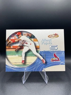 Albert Pujols 2001 Fleer Futures Rookie #224 St Louis Cardinals RC 1416/2499 Foto 1 de 4
