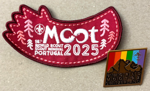 2025, 16th World Scout Moot Jamboree 2025, Participant Patch & Pin | eBay