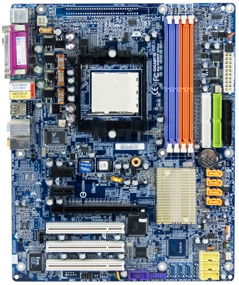 GIGABYTE GA-K8NF9 ULTRA S.939 DDR PCIe PCI ATX - Immagine 1 di 3