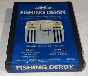 Fishing Derby (Atari 2600, 1980) Activision Cartridge Only Tested - Picture 1 of 2