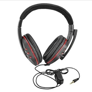 Head-Mounted Wired Gaming Headset Noise Reduction Microphone for PS4 PC Phone - Picture 1 of 8