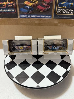 2 PACK! MARK MARTIN #6 1/64 Team Caliber Nascar Diecast WITH CASE! - Image 1 of 4
