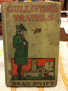 Gulliver’s Travels by Dean Swift Copyright 1901-Thomas Y Crowell Hardback Book - Picture 1 of 5