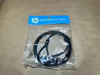 HP PC Computer Notebook Laptop Projector Security Keyed Cable Lock 10mm - Image 1 of 2