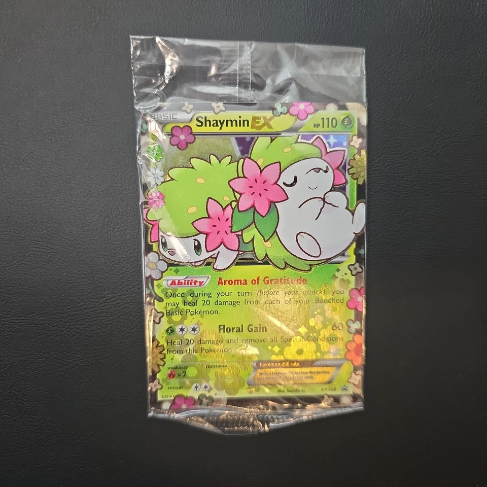 SEALED Pokemon Shaymin EX XY148 XY Generations Rare Holo Promo Black Star - Image 1 of 4