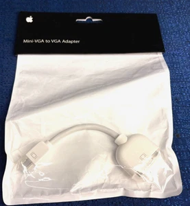 Apple Mini VGA Port to VGA Display Adattatore per eMac iMac G5 iBook PowerBook G4 - Foto 1 di 7