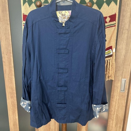 UNDERCOVER Giacca Sottocoperta Iniziale Cina Abbastanza Buona Blu Spedizione dal Giappone