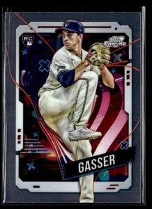 2024 Topps Chrome Cosmic Robert Gasser #141 RC Milwaukee Brewers - Picture 1 of 2