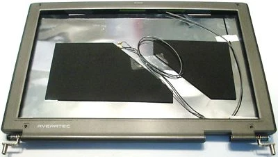 Averatec 2300 2370 LCD Back Cover Front Bezel Hinges - Image 1 of 2