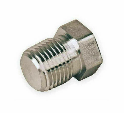 1/2" MNPT 316ss Plug Pipe Fitting Hansun P-SP-8N-SS - Image 1 of 1