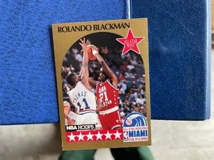 HOOPS NBA 1990 ALL STAR EAST DALLAS MAVERICKS BLACKMAN 14 MINT *** - Picture 1 of 2