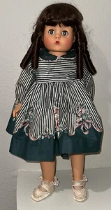 Vintage Patsy Mae Effanbee grün Blumen Kleid 28" Puppe alle ORIGINAL Kleidung - Bild 1 von 8