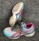 Reebok EasyTone Womens Size 5.5 Blue Pink Toning Walking Fitness Shoes Sneakers