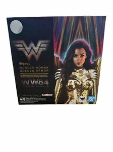 FIGURA BANDAI S.H.FIGUARTS DC UNIVERSO MUJER MARAVILLA ARMADURA DORADA (WW84) - Imagen 1 de 5